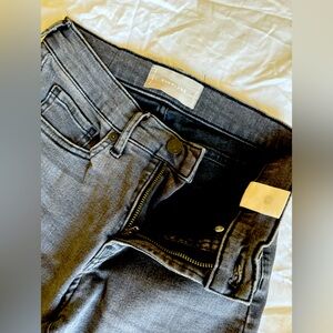 Everlane Soft Faded Black/Gray Skinnies High Rise
